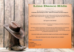 Neu: Kindergruppe Line Dance