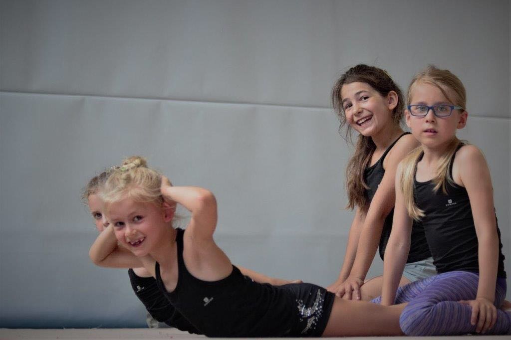 die Muskeln werden natürlich auch gestärkt!