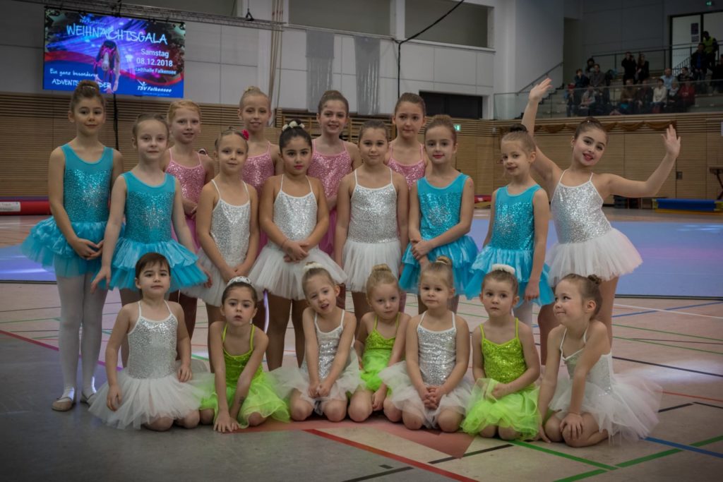 Ehemalige Freizeitgruppe auf der Weihnachtsgala