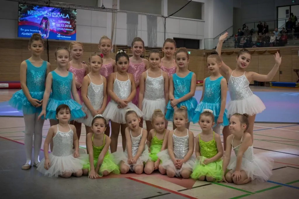 Ehemalige Freizeitgruppe auf der Weihnachtsgala