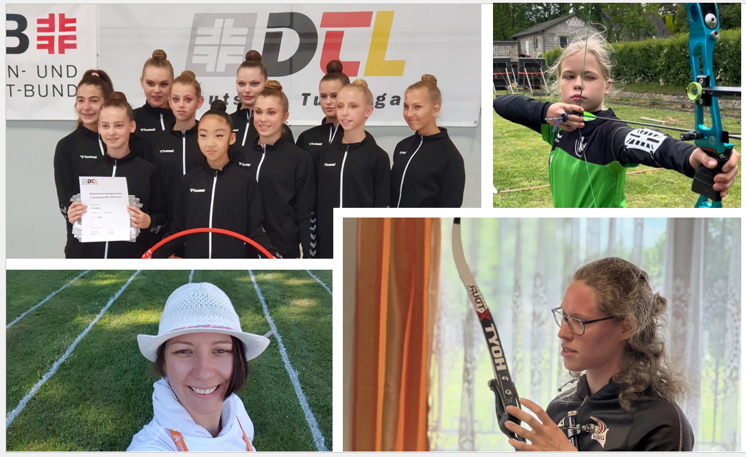 17.6.: Sportlerehrung des KSB - RSG, Jenny, Elisa  und Steffi nominiert