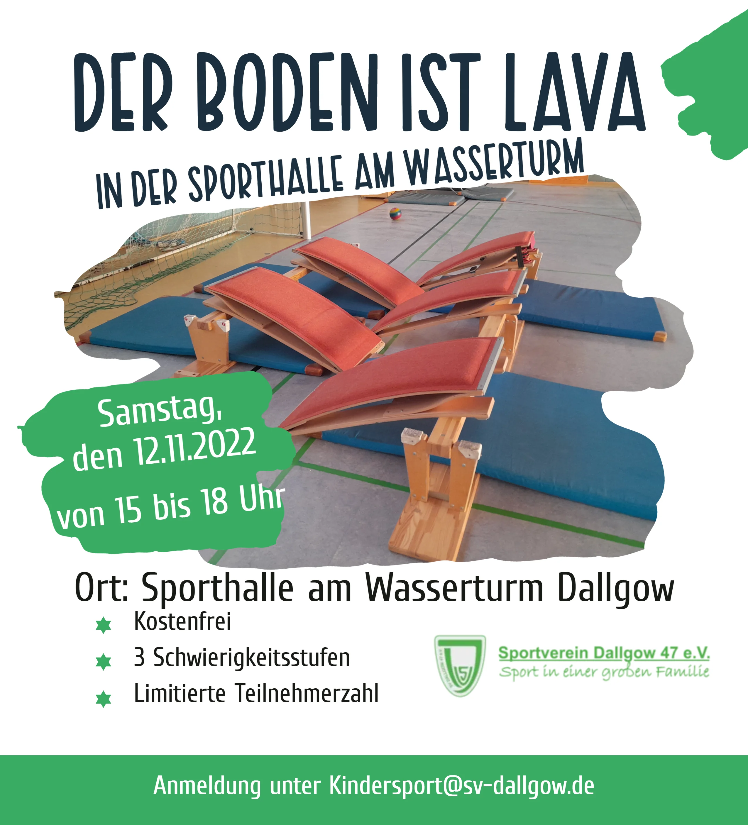 Der Boden ist Lava