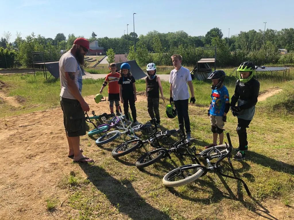 Unterstützung für neue BMX Strecke