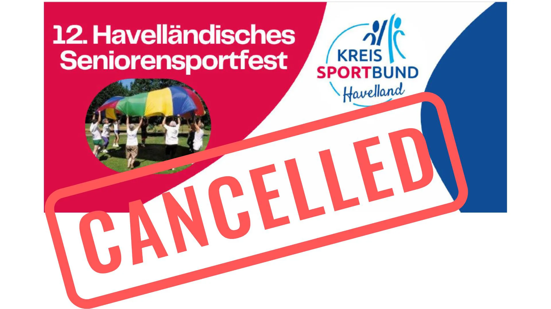 Absage 12. Seniorensportfest 04.09.2024