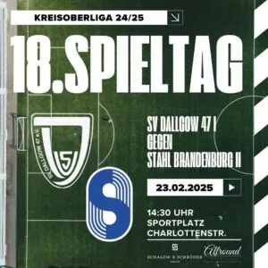 18. Spieltag Kreisoberliga 24/25