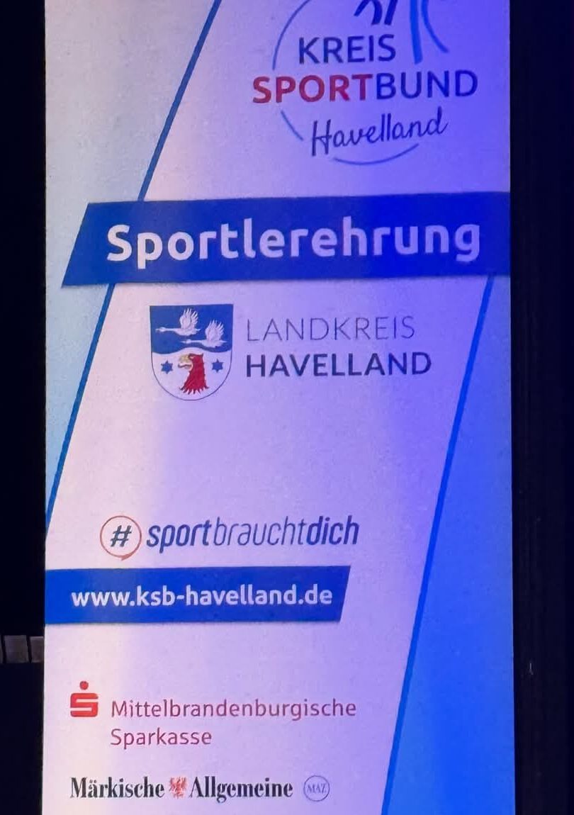 Sportlerehrung des Jahres 2024 im Landkreis Havelland