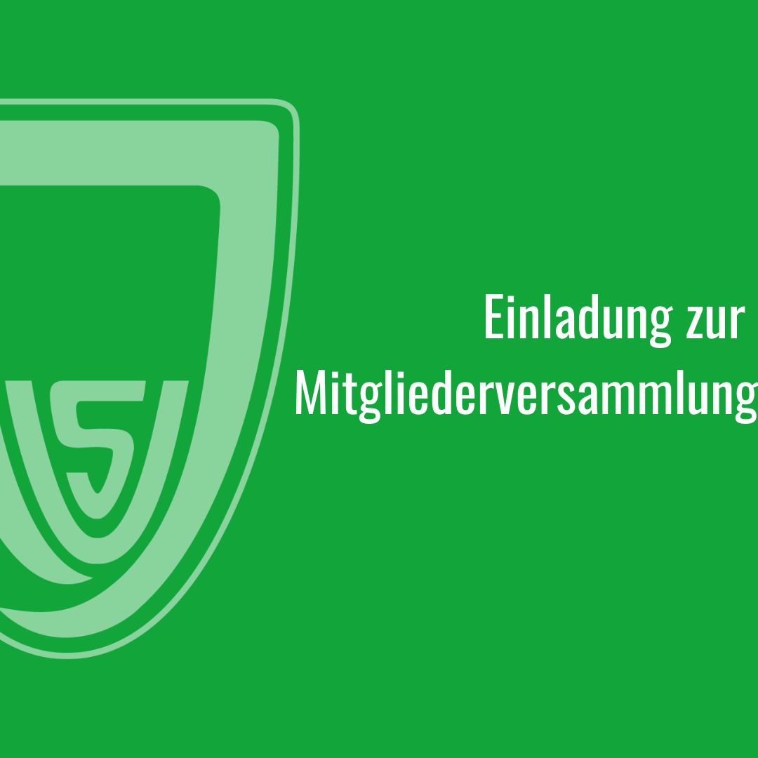 Am 08.04.2025 ist Mitgliederversammlung
