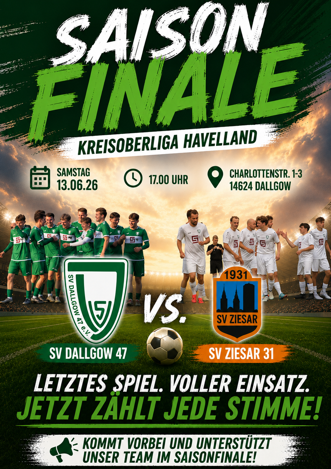 Saisonfinale Kreisoberliga Havelland